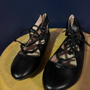 Old Navy Black Kids Dress Shoes